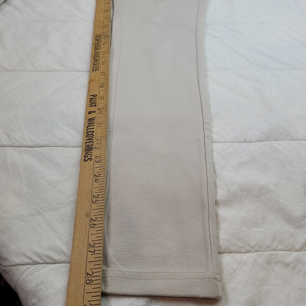 Tahari T Ponte Knit Ecru Ivory Skinny Classic Ponte Pants 5 Pockets NWT Office 4 - Picture 8 of 10